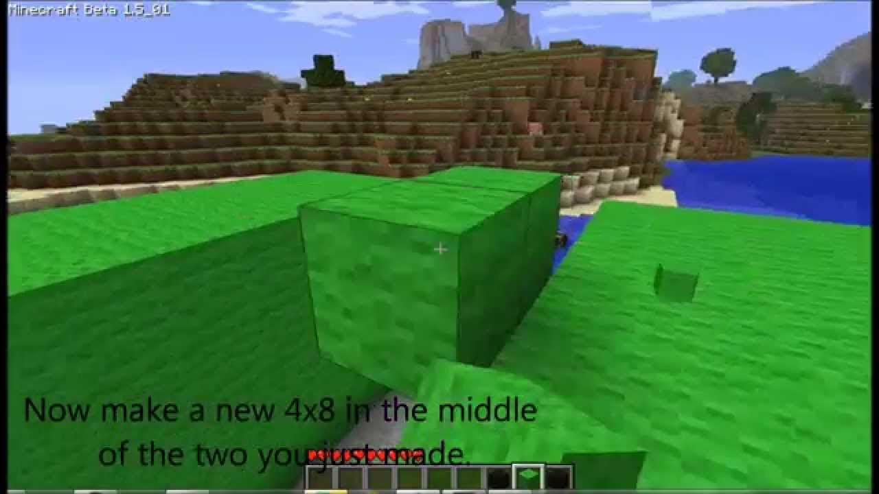 How to make a creeper statue in minecraft Tutorial (HD) YouTube