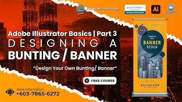 Adobe Illustrator Basics Part 3 | Designing a Bunting