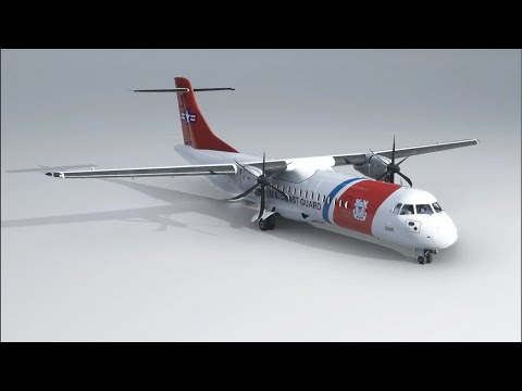 Mfs2020 Live Us Coastguard Atr 72 600 From Falmouth to Hyannis