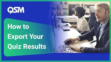How to Export Your Quiz Results