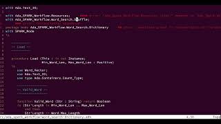 Demo of Ada Language Server in VIM
