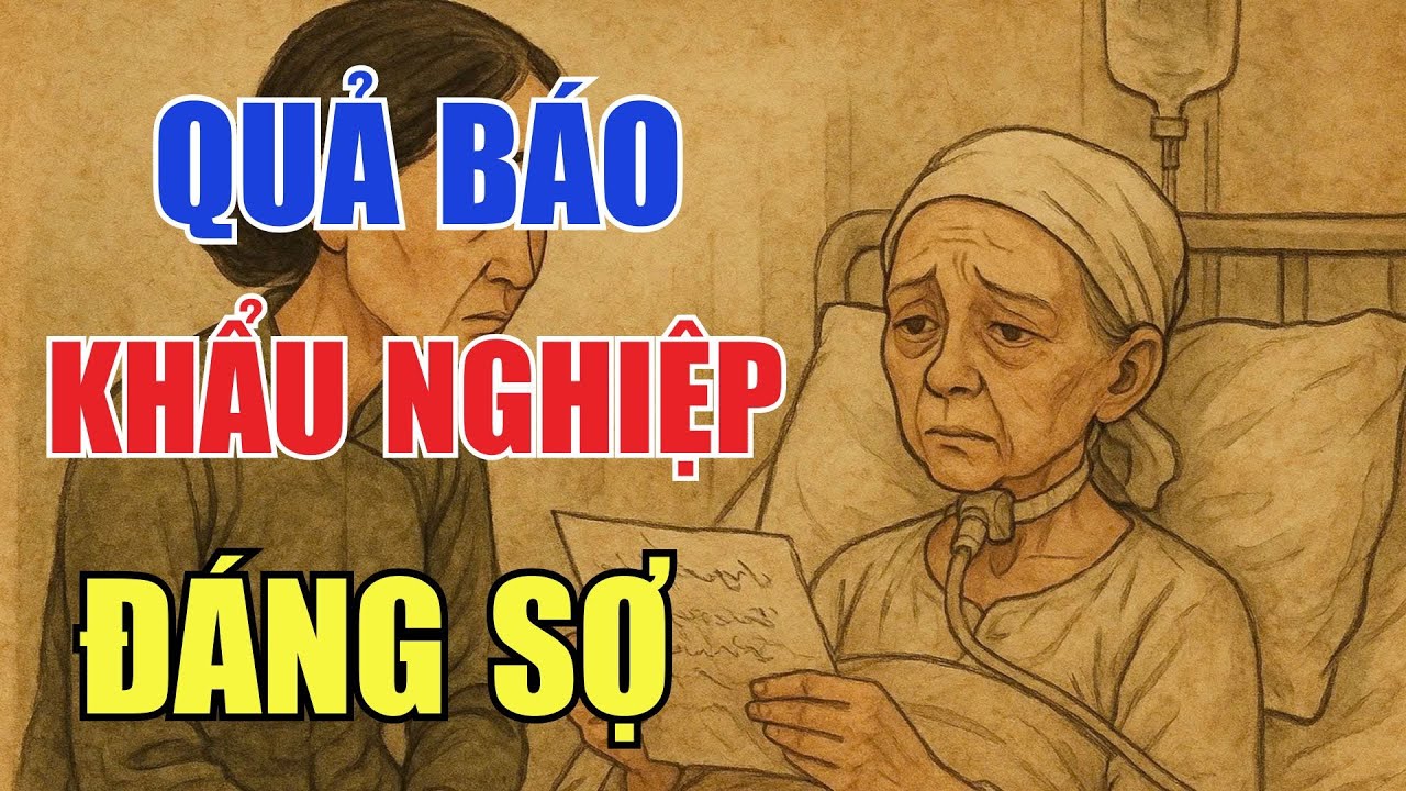 NHÂN QUẢ BÁO ỨNG :QUẢ BÁO KHẨU NGHIỆP – LỜI PHẬT DẠY VỀ NHÂN QUẢ KHÔNG SAI HẠI NGƯỜI HẠI MÌNH