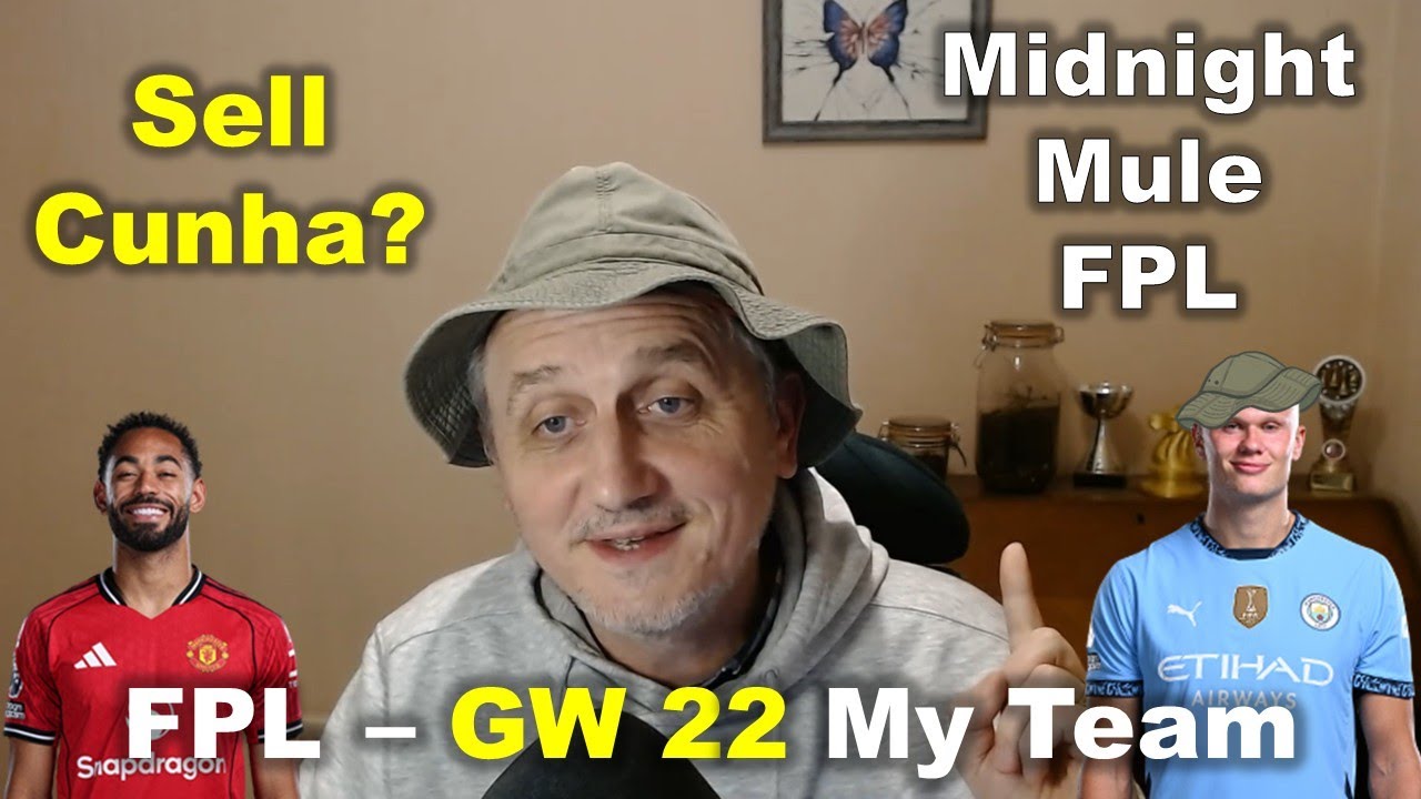 FPL Gameweek 21 - My Team - Sell Cunha?