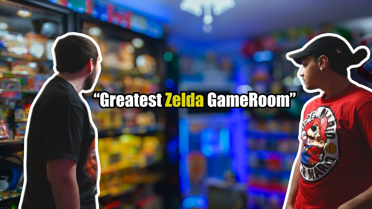 The Most INSANE Zelda Collection You’ll Ever See. A Nintendo Game Room Tour!