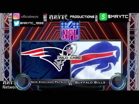 Buffalo Bills vs New England Patriots AFC Wildcard 2021-22 Play By Play