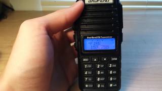 Baofeng UV-82L Basics