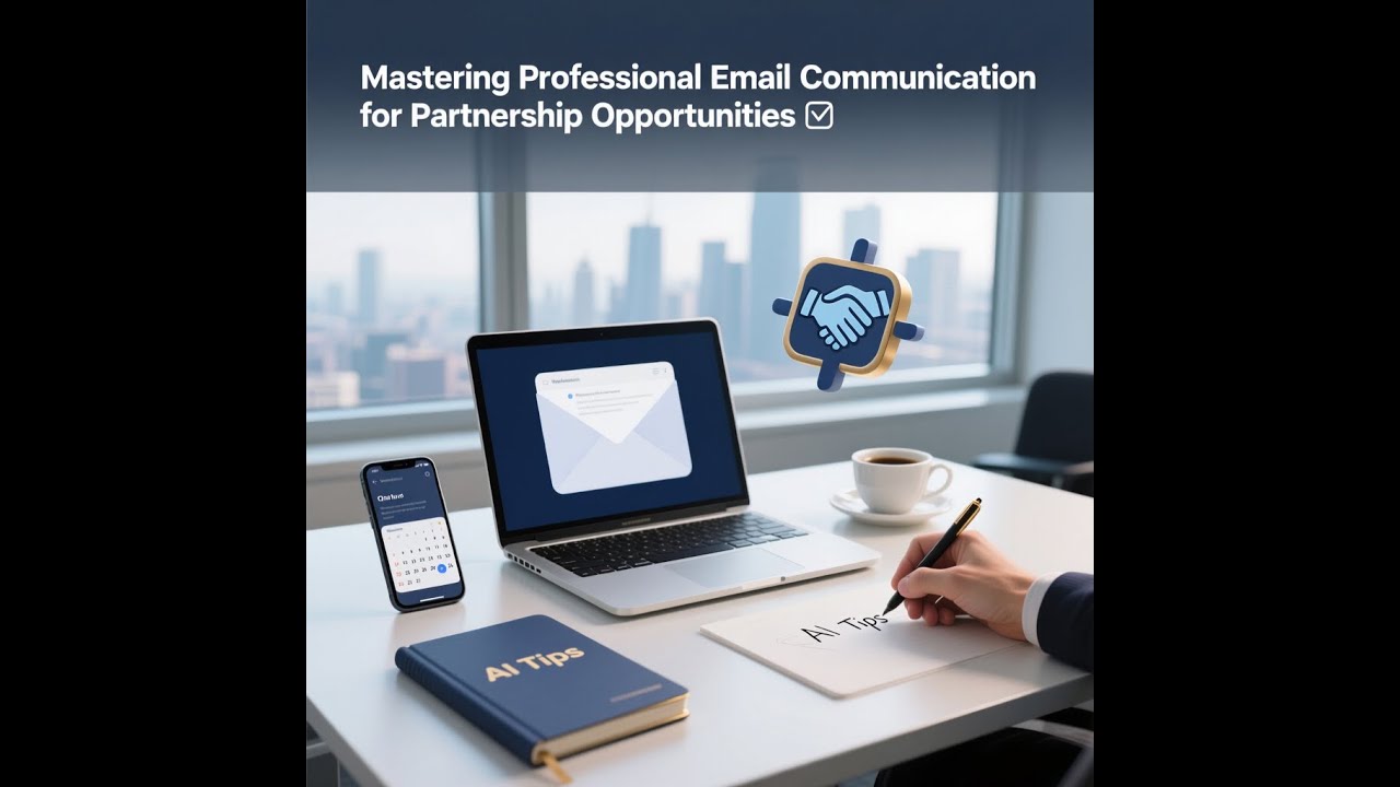 Use AI to write Professional Email Communication for Partnership Opportunities ✉️
