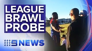 NSWRL charges 3 players and clubs over massive on-field brawl in Sydney | Nine News Australia