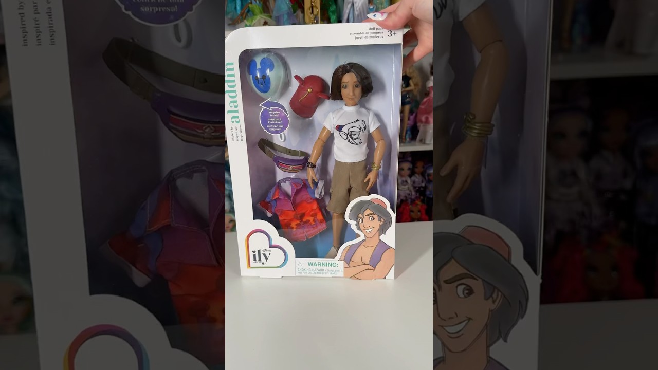 Disney ily4ever Aladdin Doll 💙 