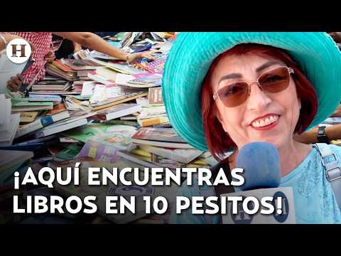 Philosophy, novels, and even comics! Fernanda Tapia found a huge variety of books on sale