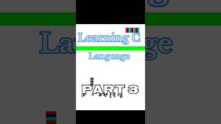 Basic C Programming Language || Part 3 || C Language #coding #clanguage #shorts #trending #hacking