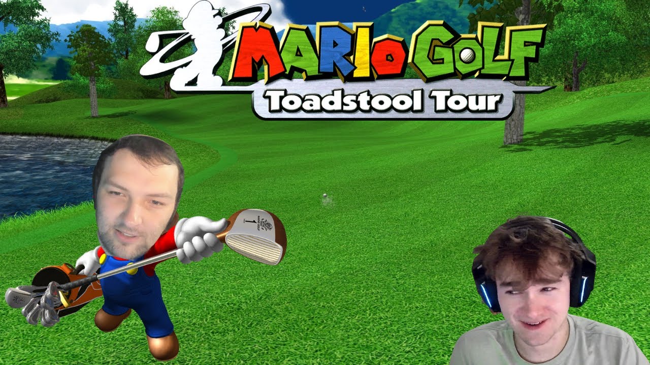 We Played the BEST Nintendo Game EVER!! Mario Golf: Toadstool Tour