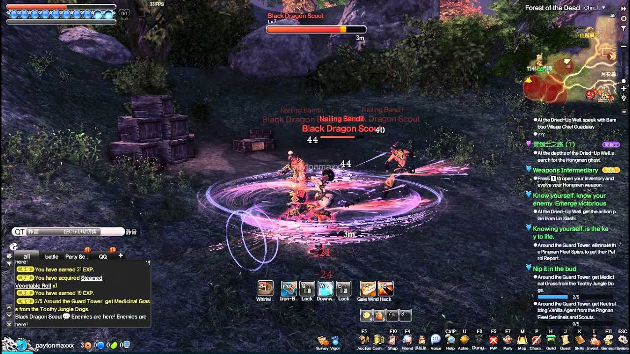 Alienware 14 Graphic test maxout Blade and Soul first look