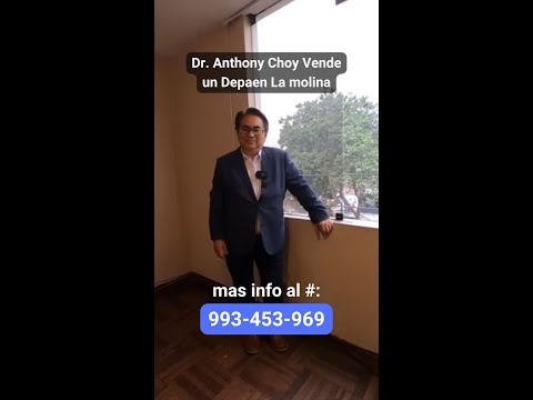 ¿Buscas departamento en La Molina? ¡Mira este tour con el Dr Choy!