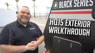 HQ15 Exterior Walkthrough - Black Series Camper; Caravans, trailers and campers
Join Jim Buck as he walks us around the exterior of the HQ15.
HQ15: https://www.blackseriescamper.com/travel-trailers/hq15.html
HQ15 Specs: https://www.blackseriescamper.com/travel-trailers/hq15-tech-specs.html
From Australia to the U.S. we believe in taking the road less traveled. At Black Series Camper, we manufacture a range of caravans and pop up tent campers that will help you reimagine your destination. With a rugged exterior, extreme suspension, and a luxury interior; you can take Black Series Campers to explore the most remote locations.
Website: https://www.blackseriescamper.com/
Find your closest dealer: http://marketing.blackseriescamper.com/find-a-local-dealership/
Follow along with everything Black Series Campers
https://www.facebook.com/BlackSeriesUS/
https://www.instagram.com/blackseriescamper/ HQ15 Exterior Walkthrough - Black Series Camper; Caravans, trailers and campers