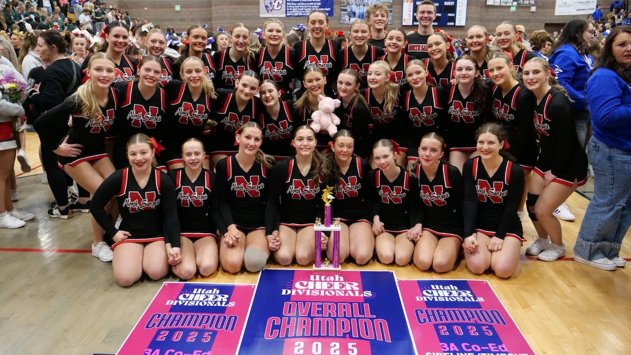 HIGH SCHOOL CHEER DIVISIONAL CHAMPIONS! 🏆