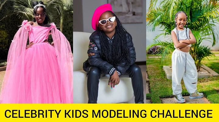 CELEBRITY KIDS MODELING CHALLENGE | MUENI BAHATI | TSURI WAJESUS | HEAVEN BAHATI | MILLA NETAI 