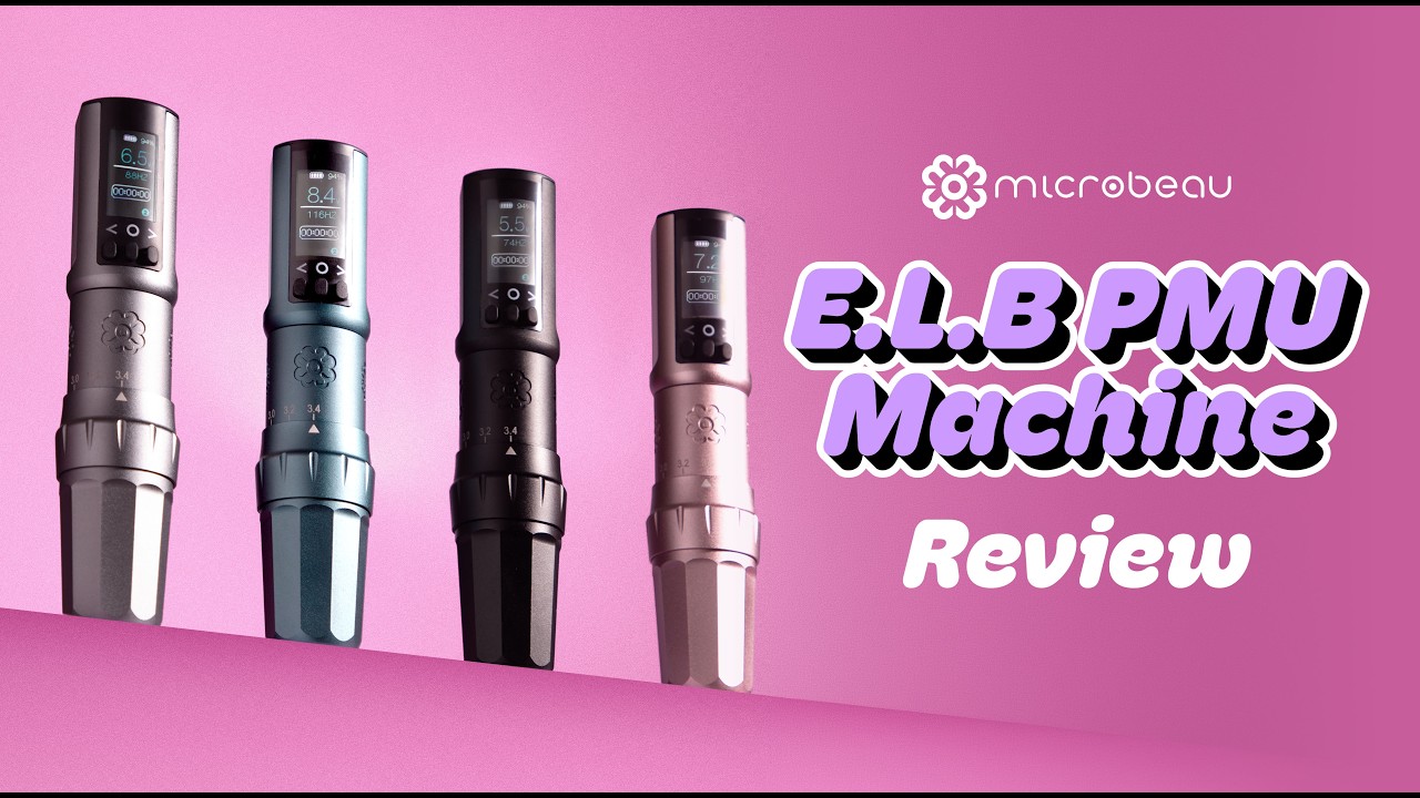 Meet the brand new affordable Microbeau PMU Machine - E.L.B (Eyes, Lips and Brows)