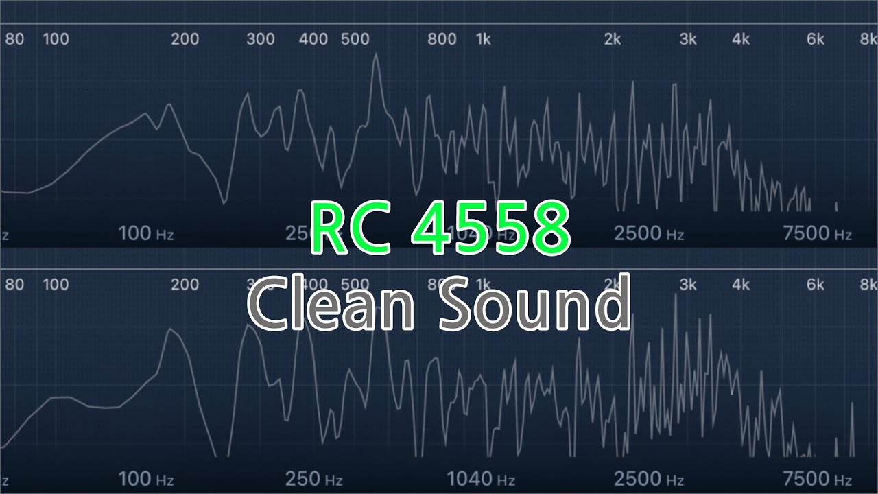 RC 4558 Clean Sound