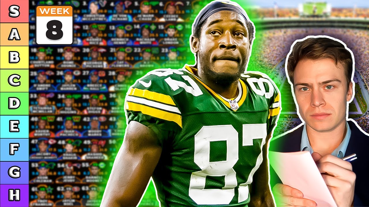 Рейтинг 70 лучших WR и RB — фэнтези-футбол 8-й недели