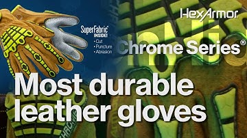 All new maximum durability leather gloves - Big safety protection and comfort in every way