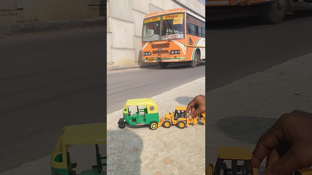 Remote control JCB and dumper truck Swara 590 tractor unboxing testing Review 😱//!!