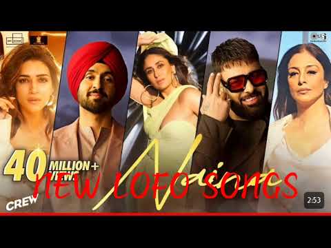 Naina |  New lofi song Crew | Diljit Dosanjh, Ft. Badshah | Tabu, Kareena Kapoor Khan, Kriti Sanon |