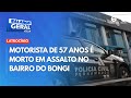 Motorista por aplicativo é morto em assalto no bairro do Bongi