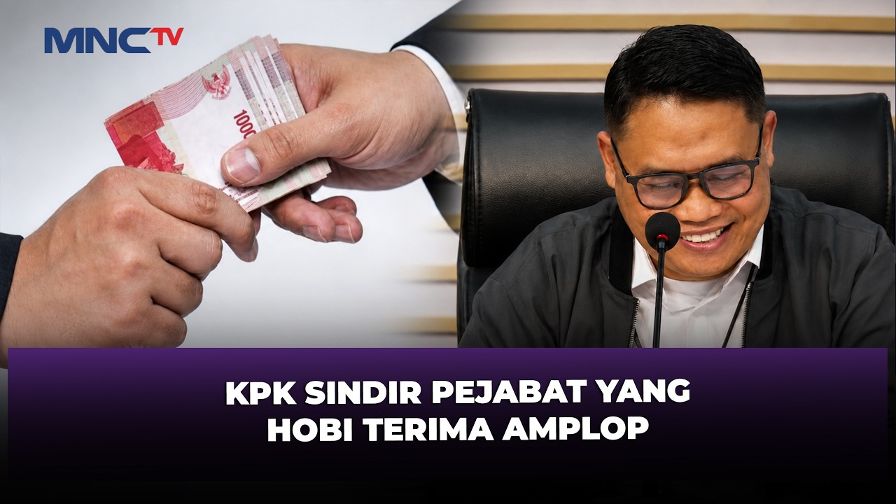KPK Sindir Pejabat yang Masih Suka Terima Amplop Langsung Lapor!