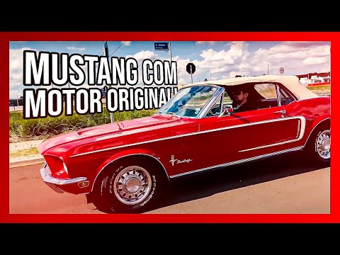 Mustang com motor 302 original. Impecável!