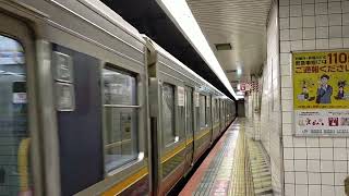 JR東西線　発車シーン　in御幣島駅　@207系更新車+207系未更新車