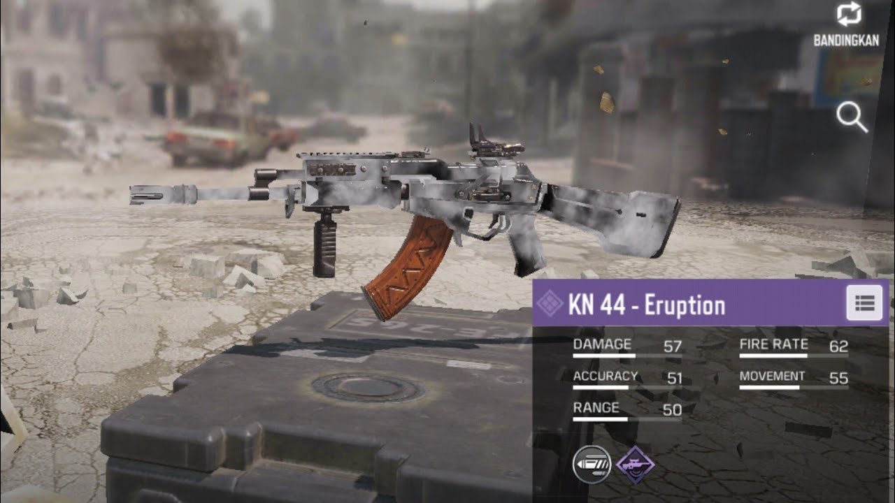 Call Of Duty Mobile : GamePlay KN 44 - Eruption Senjata ga ada obat guys