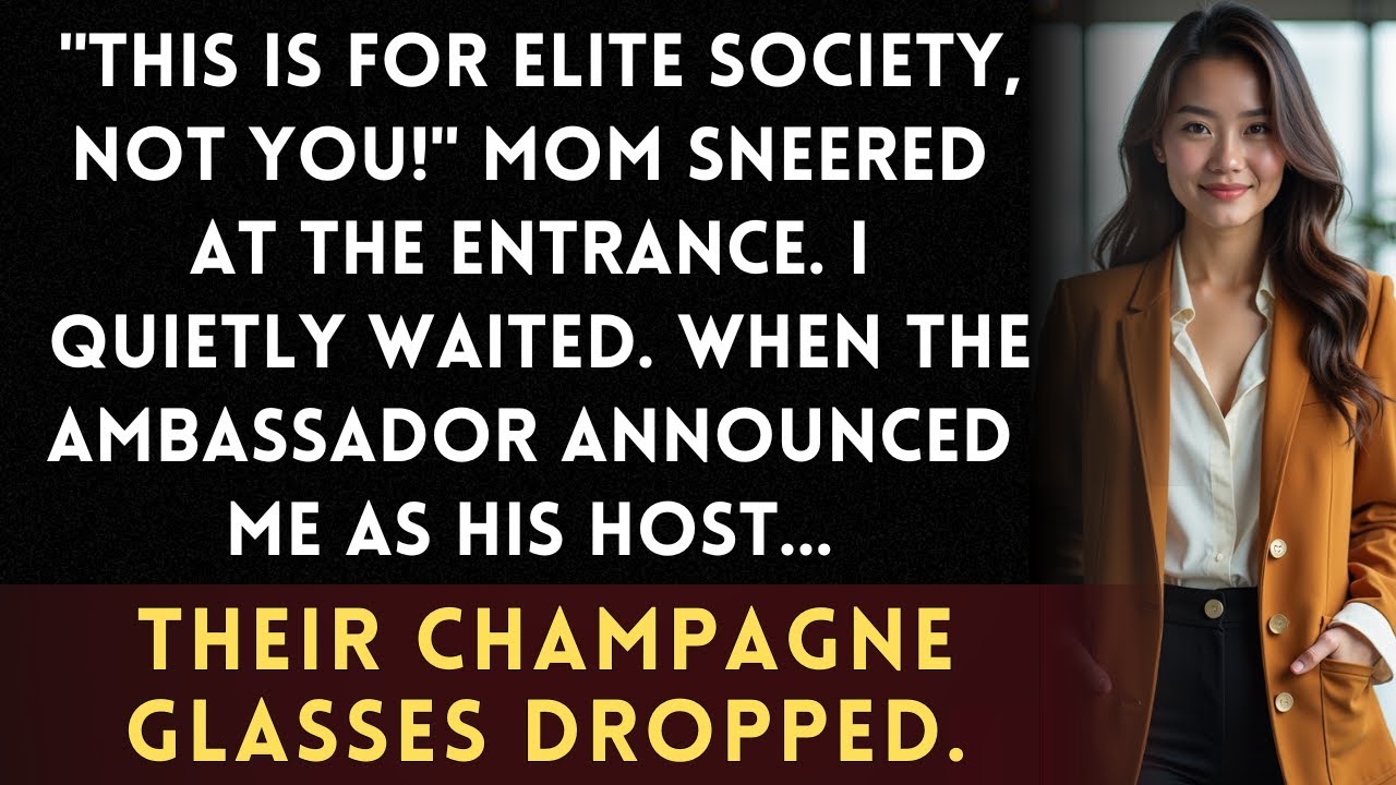 На благотворительном родительском гала-вечере они говорили: «Не ваш круг» — пока посол не поклонился