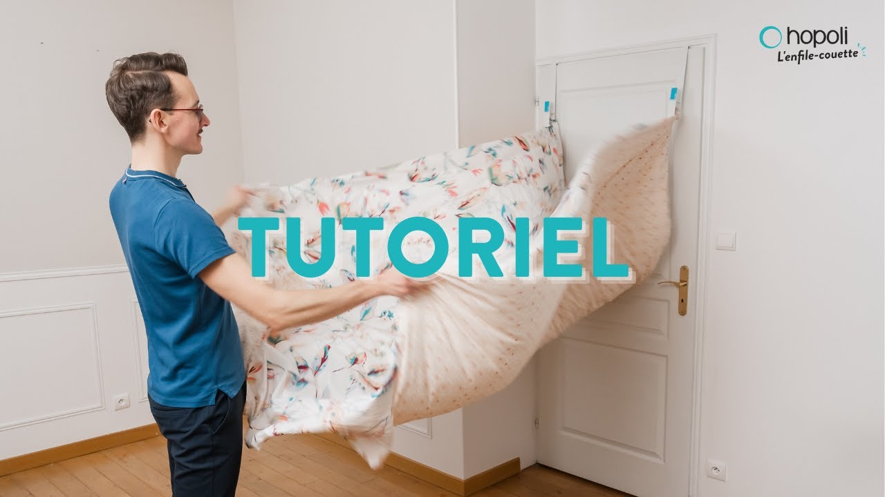 Hopoli l'enfile-couette – Tutoriel pour changer la housse de