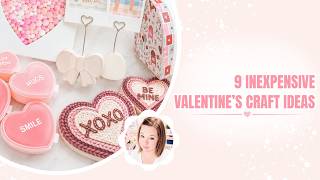 9 Valentine’s Day Cricut Crafts Under $5 | Cheap & Easy DIY Gifts