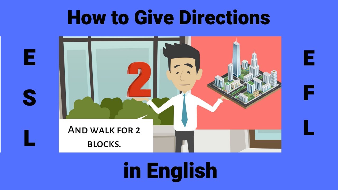 Giving Directions  Teaching english, Esl teaching elementary, Teaching  english online