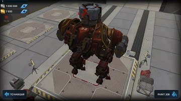 War Robot Test Server Gameplay: Descend Robot