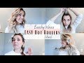 Hot Rollers Tutorial | Easy Fast Bouncy Wavy Hair