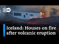 Lava flows reach town after Iceland’s second volcanic eruption in weeks | DW News