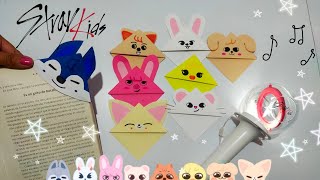 Separadores para libros Kawaii de Skzoo, Stray Kids Facil