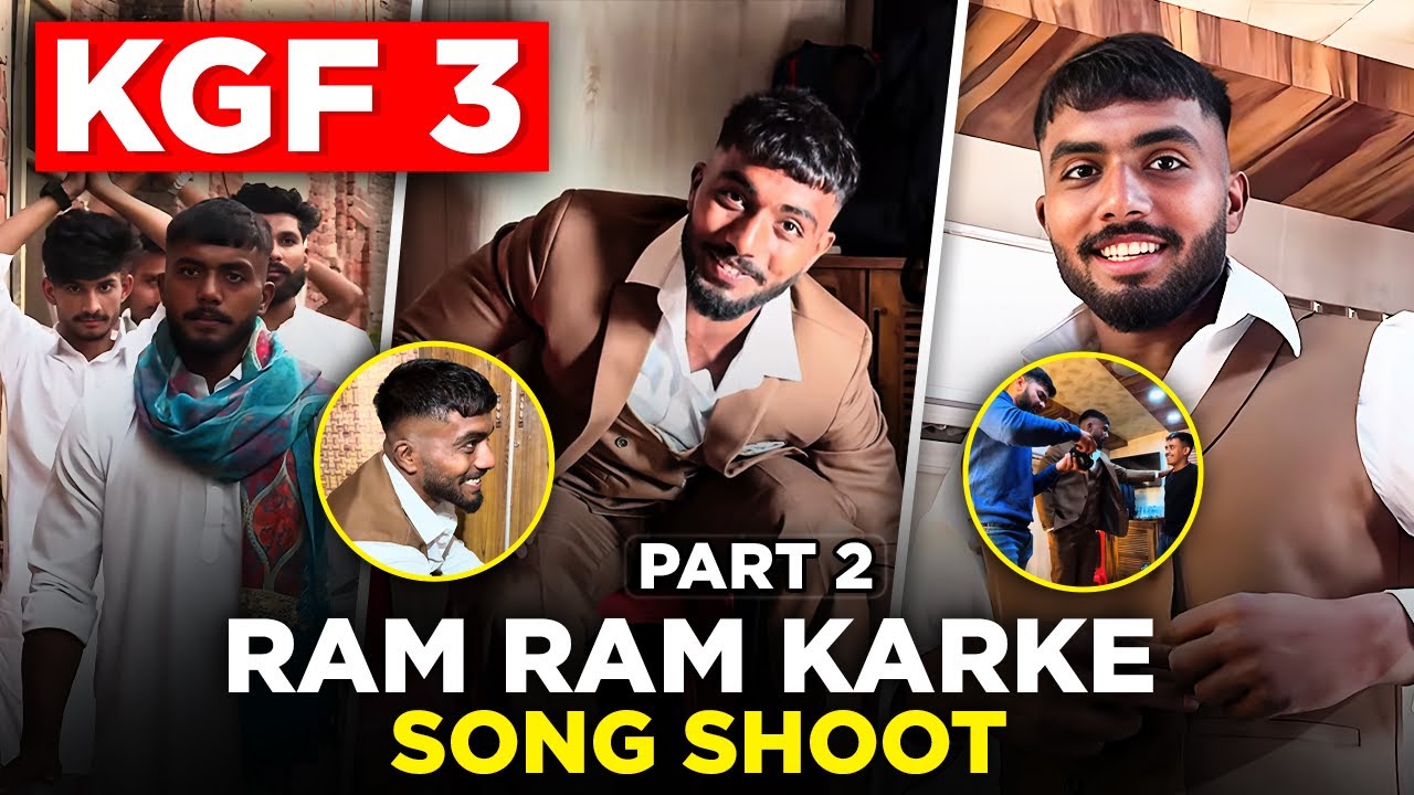 Ram Ram Karke Song Shoot | Shooting Ke Funny Moments | Manish Baiyanpuria ki Masti 😅🤣