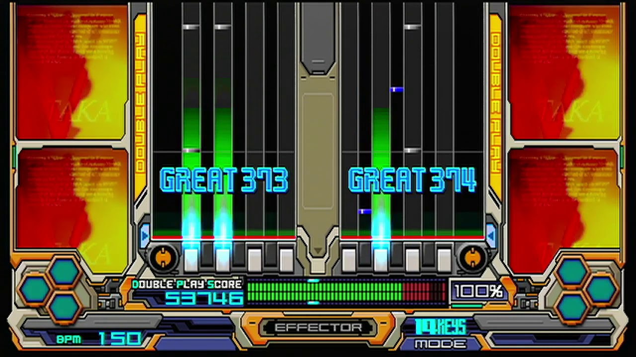 Beatmania IIDX 7th Style - V [DOUBLE] - YouTube