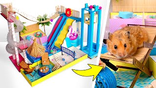 Bezauberndes DIY Erlebnisbad aus Pappe für Hamster!