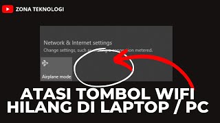 How to Fix a Missing Wifi Button on a Windows 10 Laptop/PC - Technology Zone screenshot 4