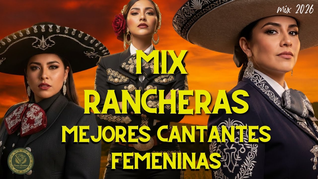 MIX RANCHERAS para mujeres FUERTES : Ya se volteó la hoja y otras canciones (Video Oficial 2026)