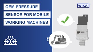 OEM pressure sensor for mobile working machines | model MH-4