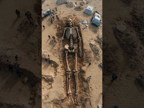 Giant Humanoid Skeleton Discovered in Sahara Desert