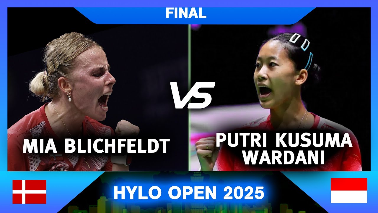 FINAL - Putri Kusuma Wardani (INA) vs. Mia Blichfeldt (DEN) | Hylo Open 2025