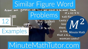 Similar Figure Word Problems | 12 Examples