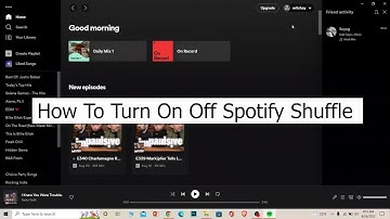 How To Turn Off Shuffle Play On Spotify (2022) | Turn On/Off Spotify Shuffle Play (New Update)